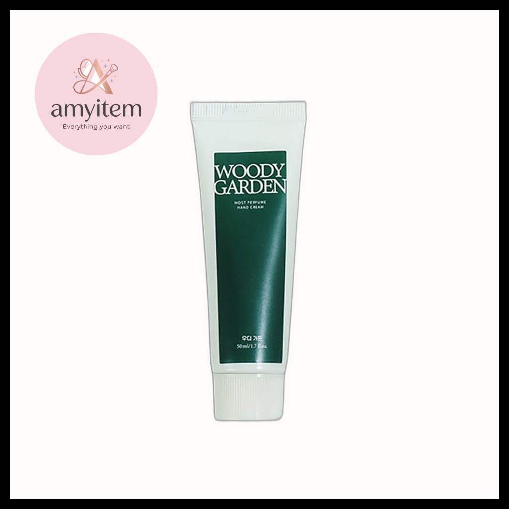 [daiso] Daily Comma Most Perfume Hand Cream (Woody Garden), 50ml, 1pc / Kem dưỡng tay Hàn Quốc của a