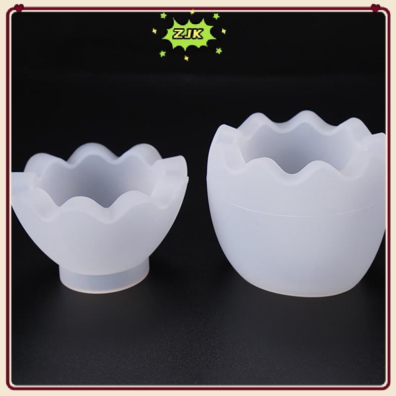 Khuôn silicon hình quả trứng ZJK có nắp KCR