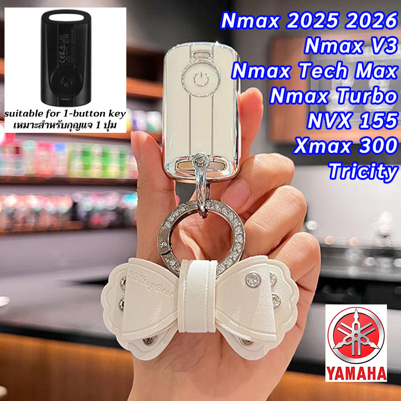YAMAHA 1 nút Nmax 2025 2026 Hộp đựng chìa khóa điều khiển từ xa Tricity Nmax V3 Nmax TechMax Nmax Tu