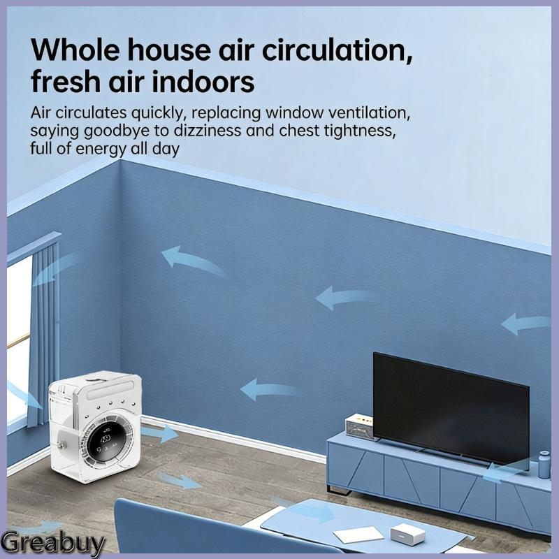 Thiết bị làm mát nhựa nhẹ GREABUY, kích thước nhỏ 148mm