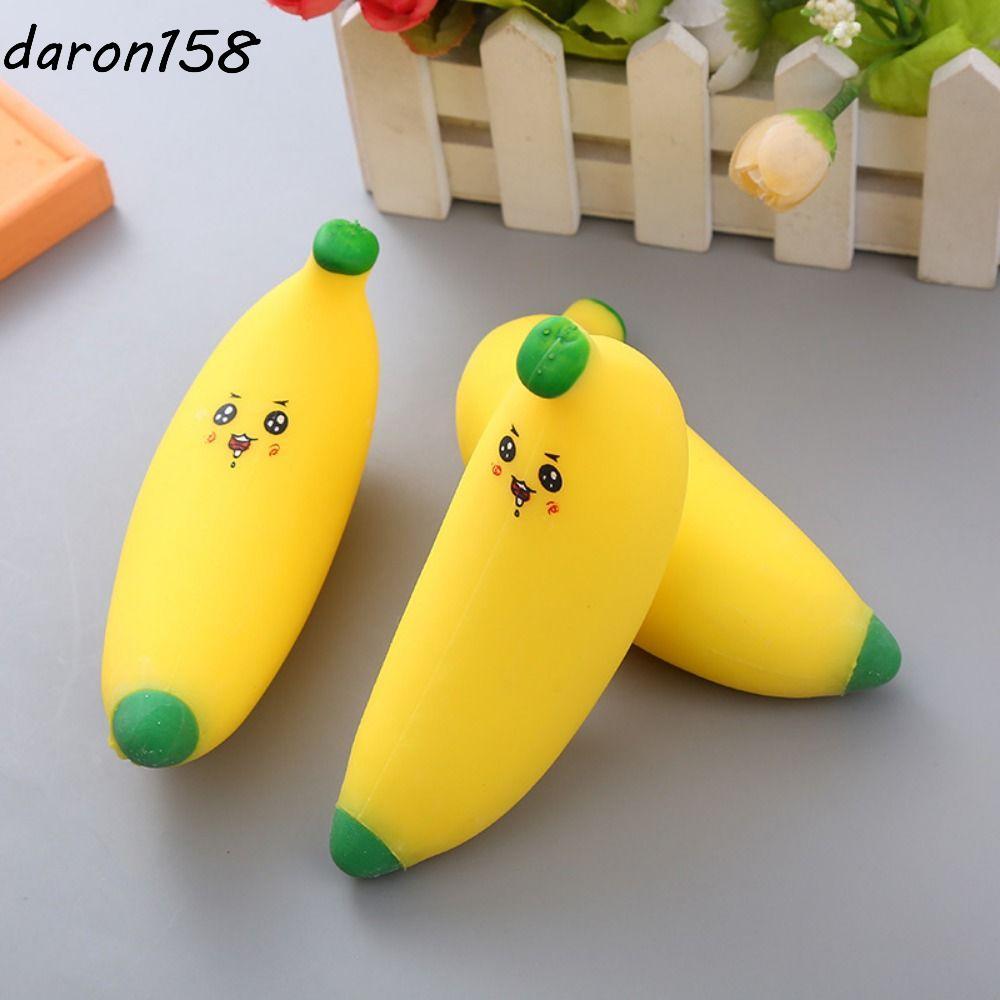 Đồ chơi bóp chuối GREX, Chuối co giãn Đồ chơi phục hồi chậm, Đồ chơi đầy đủ Biểu hiện đàn hồi Đồ chơ