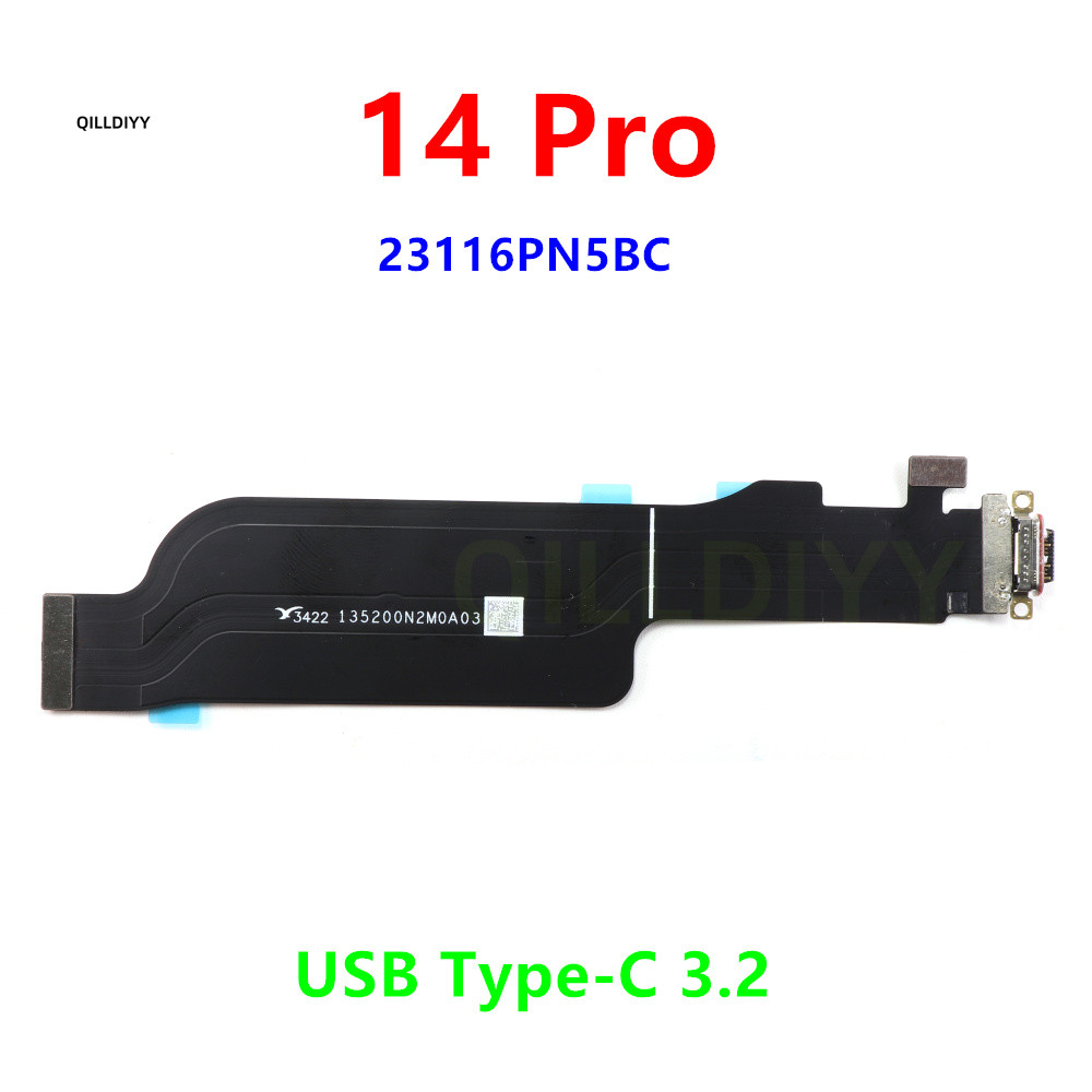Dành Cho Xiaomi 14 Pro Cổng Sạc USB Flex Cáp Sạc Dock Kết Nối Ban Flex 23116PN5BC