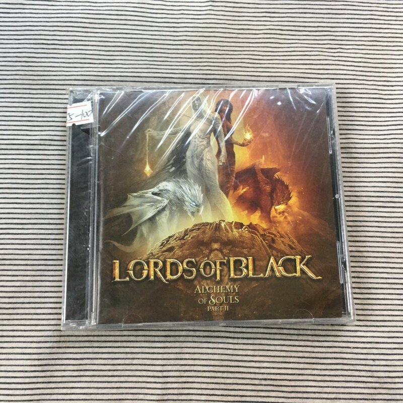 Phiên bản tiếng Ý Chưa mở Chúa tể đen-Alchemy Of Souls Rock CD Box Cracked youzi