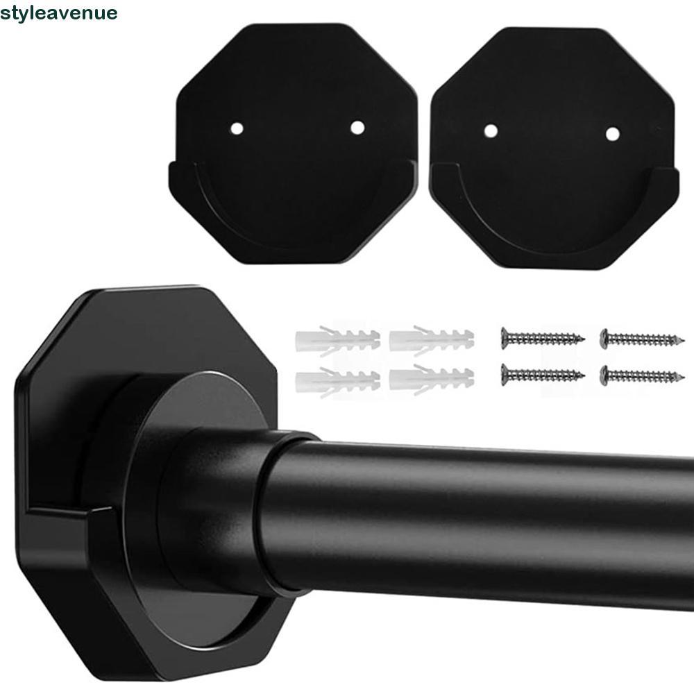 STYLEAVENUE Giá Để Tắm Dễ Dàng Lắp Đặt 2 Chiếc Khách Sạn Gia Đình Treo Tường Tải 25 Pounds Với Ốc Ví