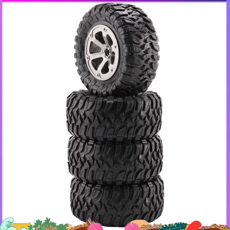 4 Bánh Xe Lốp 73mm Cho C14 C24 B24 B36 MN D90 MN-90 MN99S FY003 FY004 RC Xe Nâng Cấp Phần Phụ Kiện