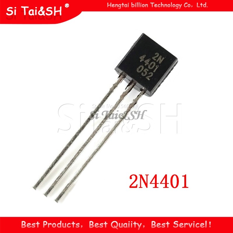 50 Chiếc 2N4401 TO-92 Lưỡng Cực Transistor - IC BJT NPN Mới Và Chính Hãng
