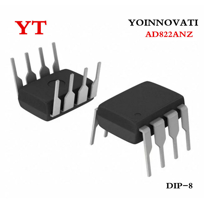 10 Cái / lốc AD822ANZ AD822AN AD822 DIP8 IC OPAMP GP 1.9MHZ RRO 8DIP IC Chất Lượng Tốt Nhất