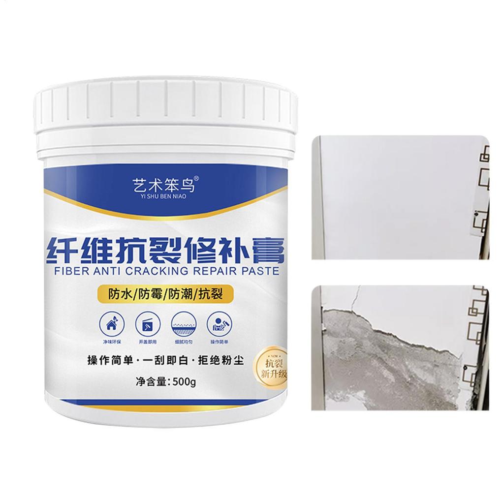 500g Dán Tường Crack Sửa Chữa Dán Lâu Dài Chống Thấm Nước Vách Thạch Cao Dán Tường Sửa Chữa Chất Put