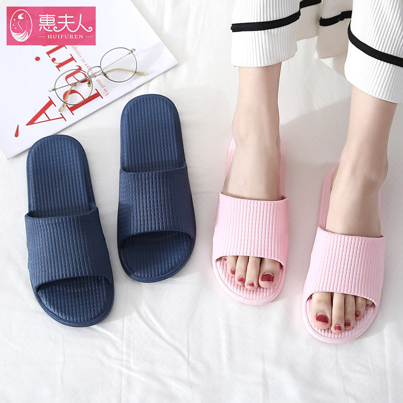 2023 Dép Nữ Nhà Trong Nhà Ngoài Trời Tầng Hộ Gia Đình Phòng Tắm Tắm Tắm Chống Trơn Trượt Giày Gia Đì