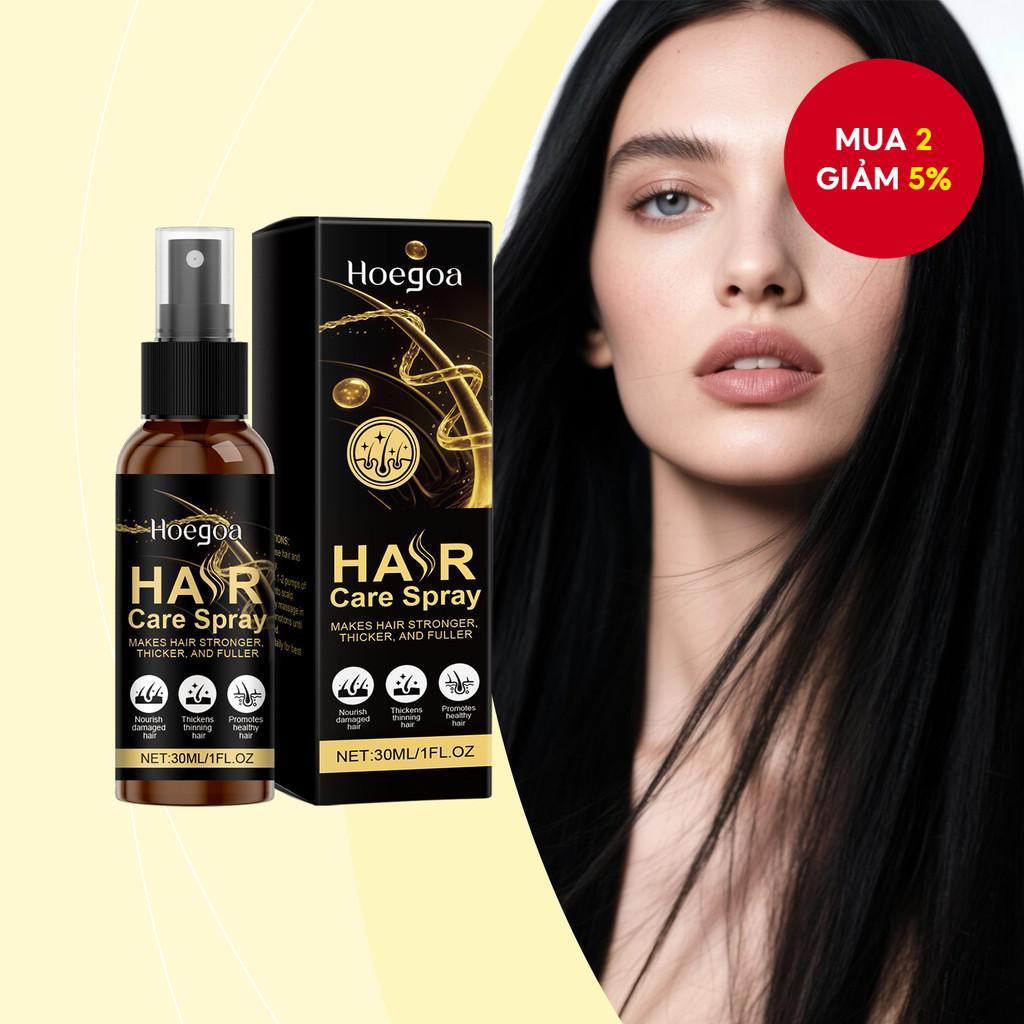 Xịt dưỡng tóc 30ml chứa Pro-Vitamin B5, Vitamin E & Biotin giúp nuôi dưỡng tóc mềm mượt và óng ả.