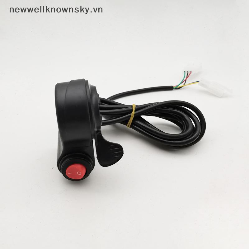 Vôn kế kỹ thuật số MỚI Phạm vi rộng 12V đến 84V cho EBike và xe tay ga với giá đỡ 22mm và màn hình đ