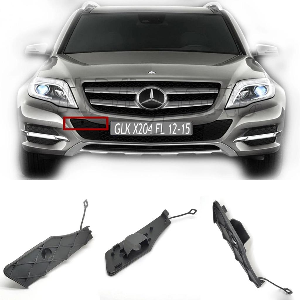 Fit 12-15 Mercedes-Benz GLK Facelift X204 / W204 GLK200 GLK220 GLK250 GLK300 GLK350 Vỏ kéo phía trướ