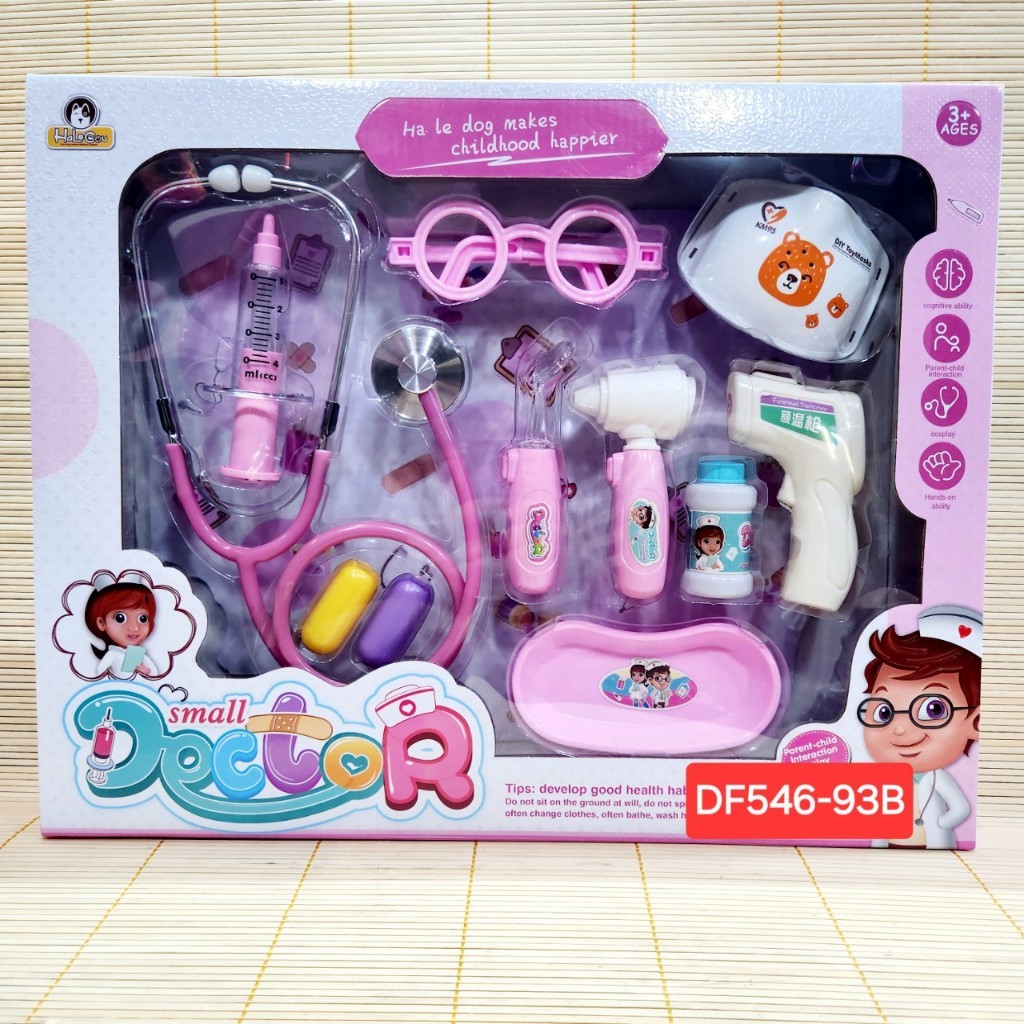 [FRESSHIP]  Hộp Đồ Chơi Bác Sĩ Cho Bé DF546-93B. -