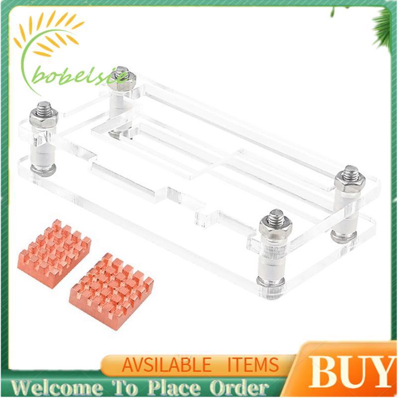 Ốp Lưng Acrylic Cho Cam Pi Zero 2W Cam Pi Zero 2W Bo Mạch Chủ Bảo Vệ Ốp Lưng Tản Nhiệt Tương Thích B