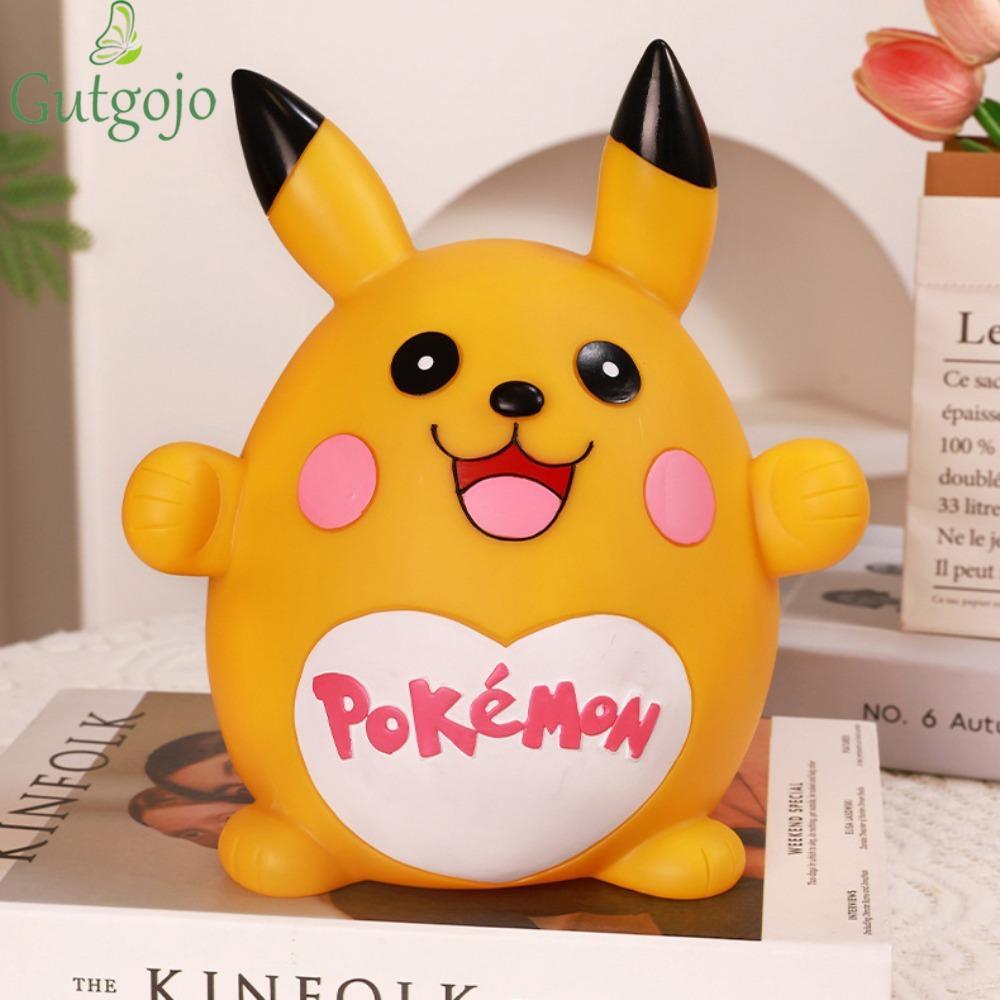 GUTGOJO Doremon Heo Đất, Tiết Kiệm Xe Tăng Hình Mô Hình Hộp Tiền Đôrêmon, Hộp Tiền Gửi An Toàn Hoạt 