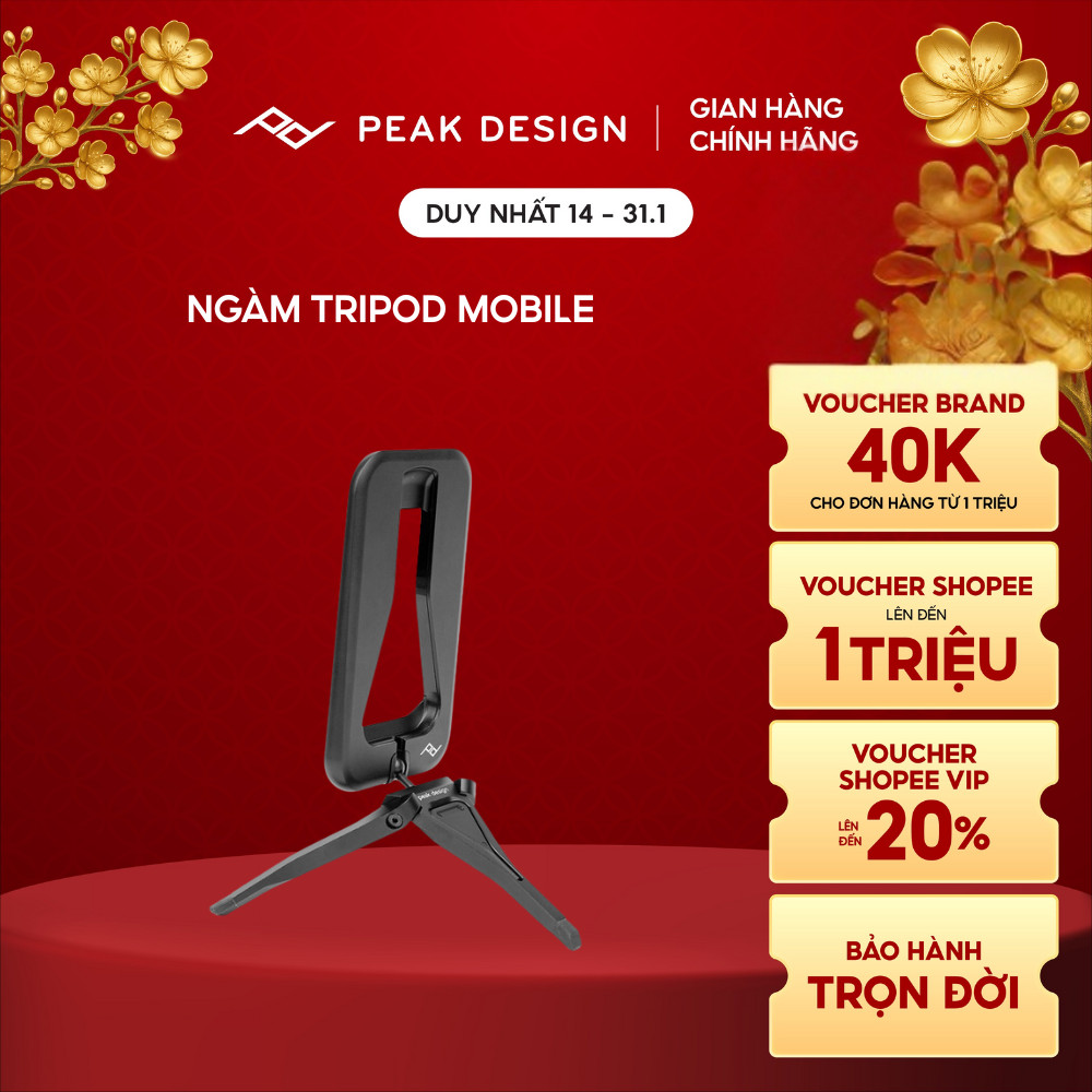 Ngàm Peak Design Mobile Tripod