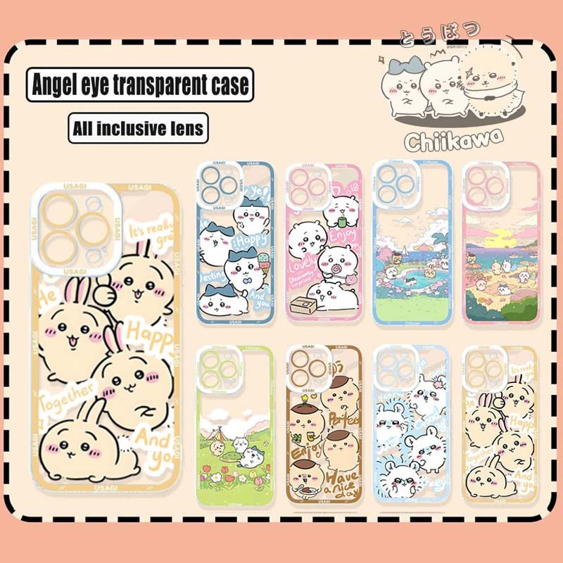 Ốp Điện Thoại Di Động Hachiware Usagi Chiikawa Cho Samsung Galaxy S26 Edge Ultra Plus S10 Note 20 10