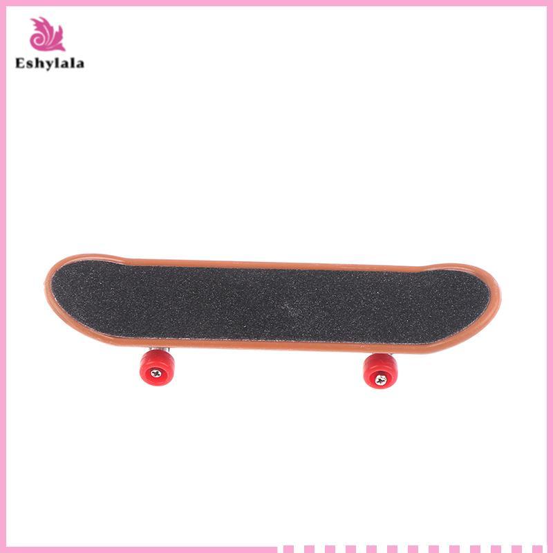 Eshylala Fingerboard Mini Finger Skateboard Nhựa Finger Skate Scooter Skateboard Toy [MỚI]