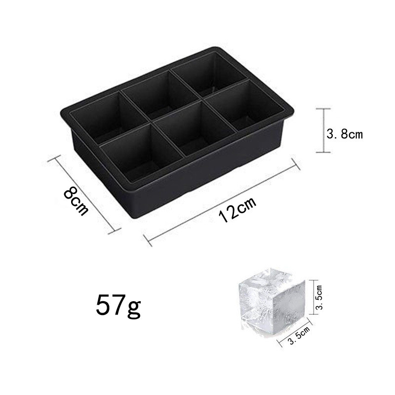 Sản phẩm mới Hàng có sẵn Cube Cube Ice Cube Mold Hộ gia đình Square Ice Cube Creative Ice Making Han