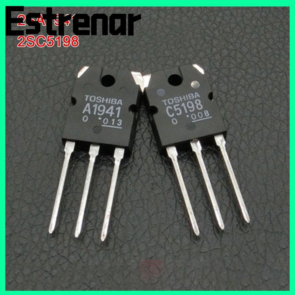 ESTRENAR 3 Cặp Bộ khuếch đại âm thanh Transistor bền C5198 2SC5198