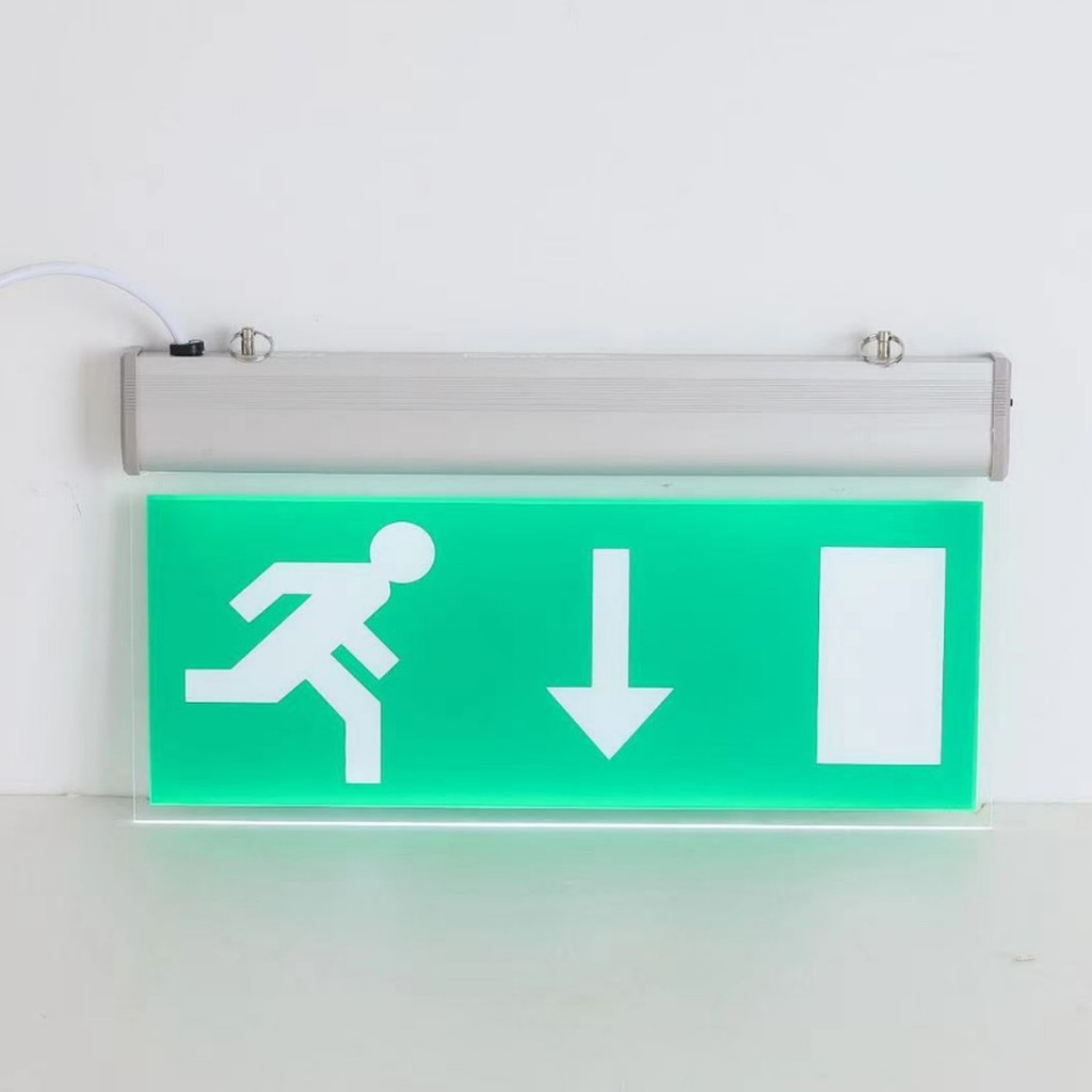 Đèn LED Acrylic Tag Sign Light Đèn khẩn cấp EXIT Đèn báo chiếu sáng khẩn cấp CE UP49