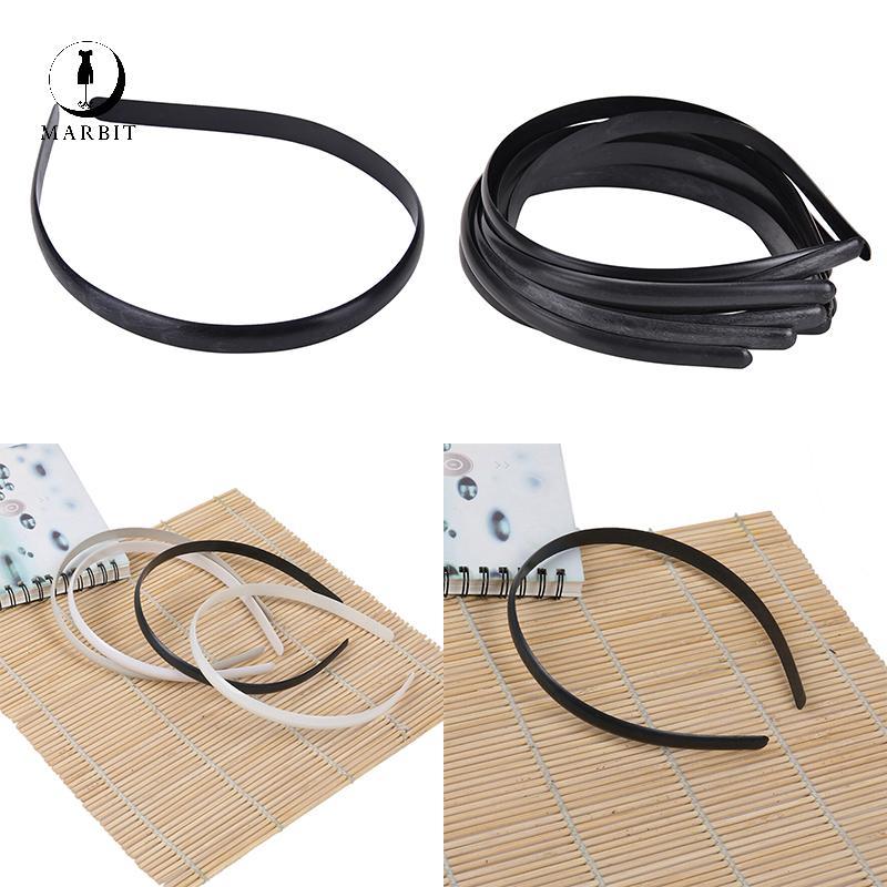 Marbit 10 Cái / bộ Dây Buộc Tóc Nhựa Răng Trẻ Em Phụ Kiện Tóc Thủ Công DIY 2 Màu FHS