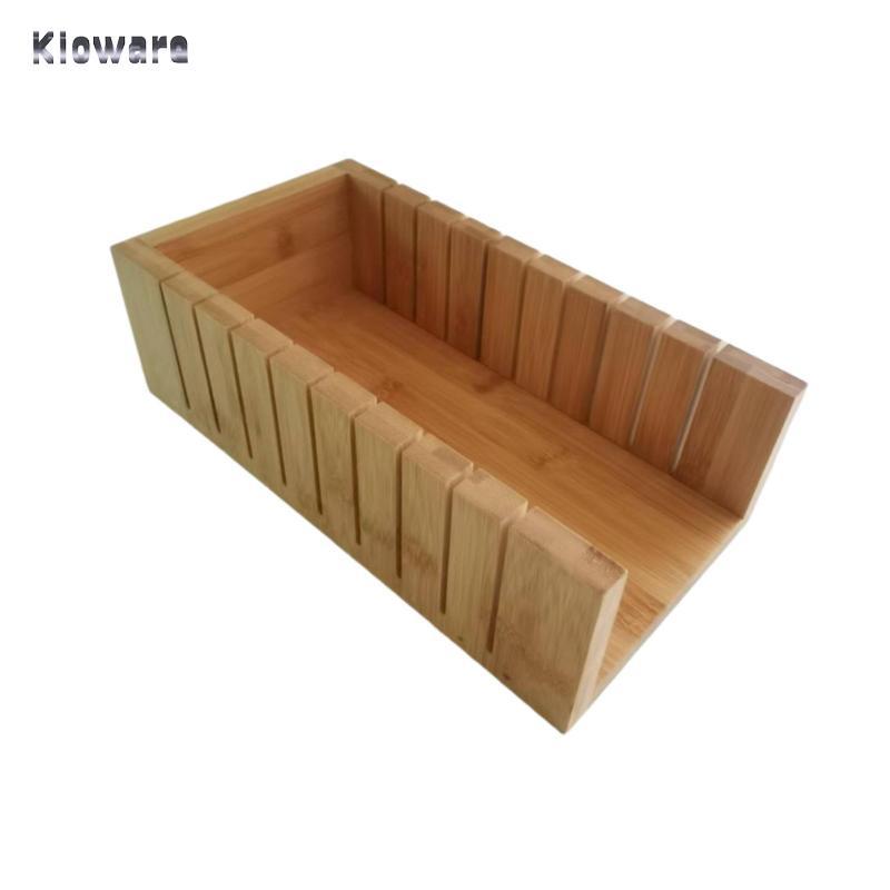 Máy thái bánh mì tre Máy thái bánh mì có thể điều chỉnh Hướng dẫn sử dụng Phụ kiện nhà bếp để cắt đều Bánh mì tự chế