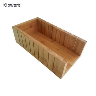 Máy thái bánh mì tre Máy thái bánh mì có thể điều chỉnh Hướng dẫn sử dụng Phụ kiện nhà bếp để cắt đều Bánh mì tự chế