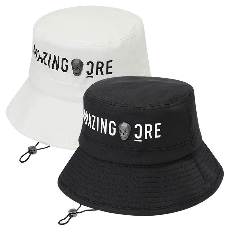 Hàn Quốc Hàn Quốc AMAZING CRE Golf Cap Big Vành Hat Golf Bucket Cap Thể Thao Chống Nắng Thoáng Khí C