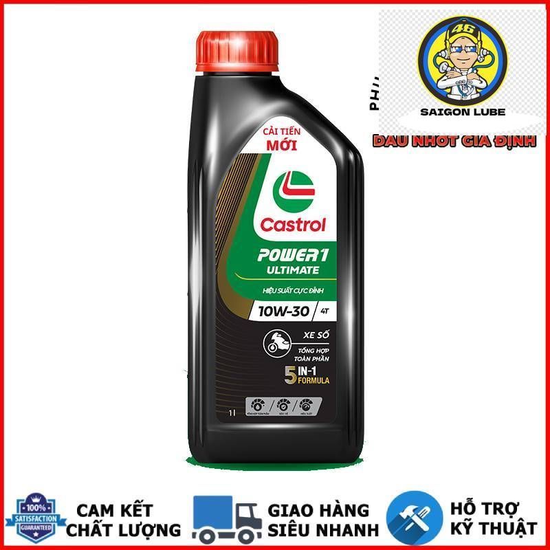 Nhớt tổng hợp CASTROL POWER1 ULTIMATE 10W30 chính hãng