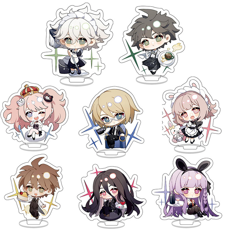 Anime Danganronpa V3 Figure Enoshima Hajime Hinata Nagito Komaeda Chiaki Nanami Acrylic Stand Model