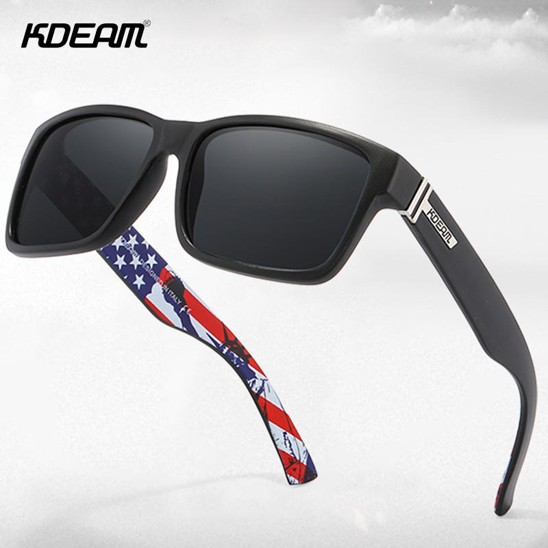 KDEAM Kính râm chống nắng polarized Kính râm màu cổ điển Kính râm siêu nhẹ cho lái xe KD505