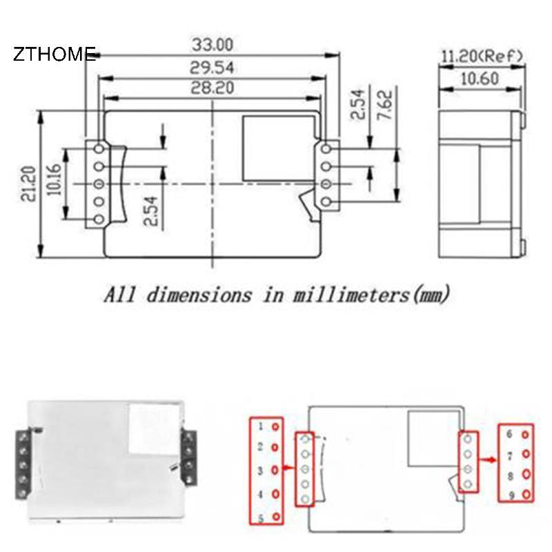 Mô-đun cảm biến CO2 hồng ngoại ZTHOME IR Cảm biến khí Carbon Dioxide NDIR HOT