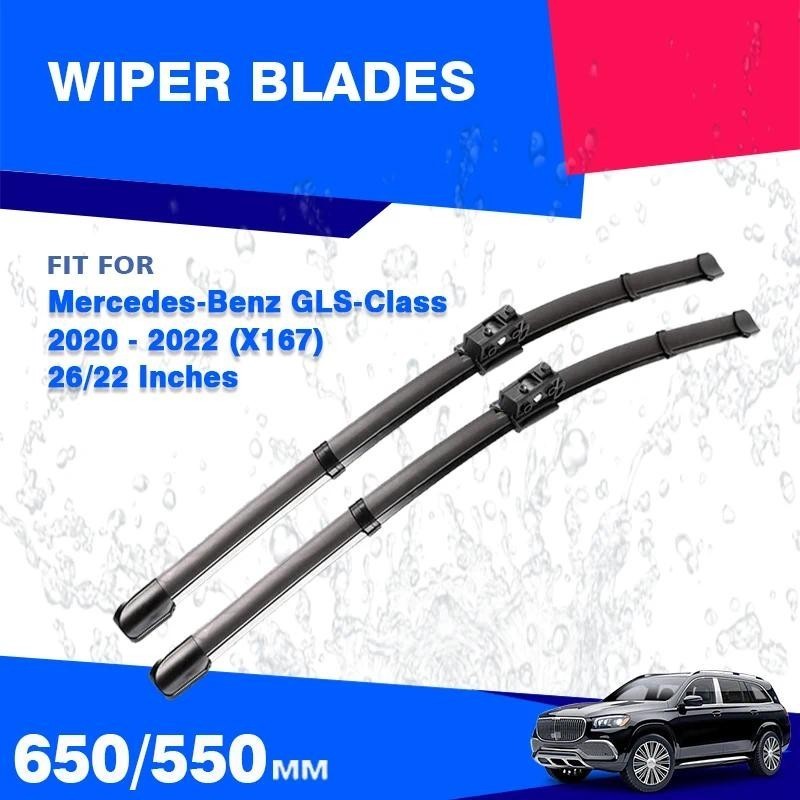 Dành Cho Xe Mercedes Benz GLS Class X167 W167 2020 2021 2022 2023 Lưỡi Lau Trước Kính Chắn Gió Phụ K