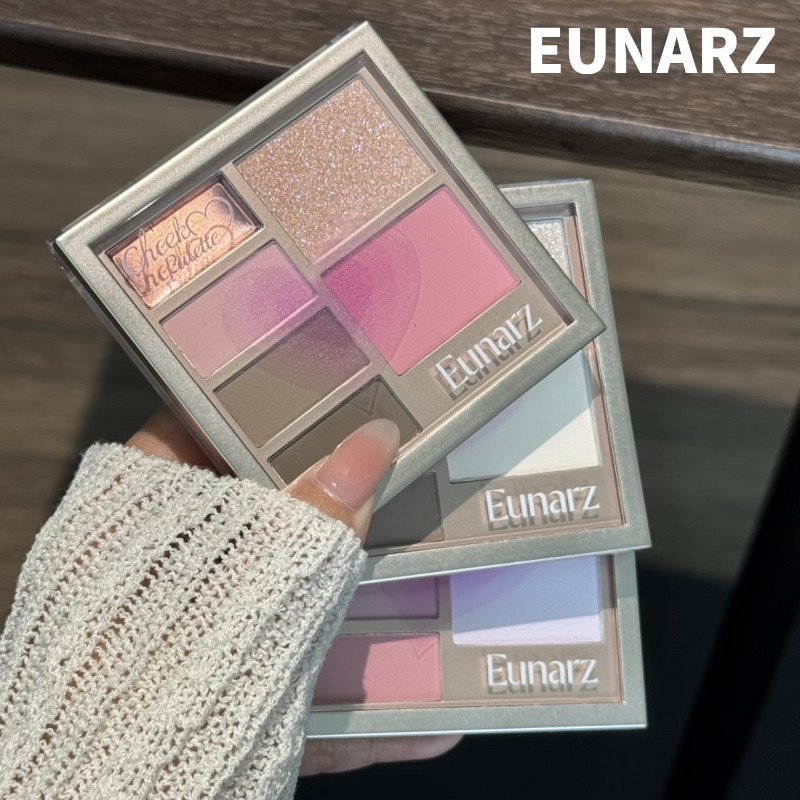 Bảng phấn mắt EUNARZ Tất cả trong một dành cho người mới bắt đầu Bao gồm phấn mắt Làm sáng da Làm sá
