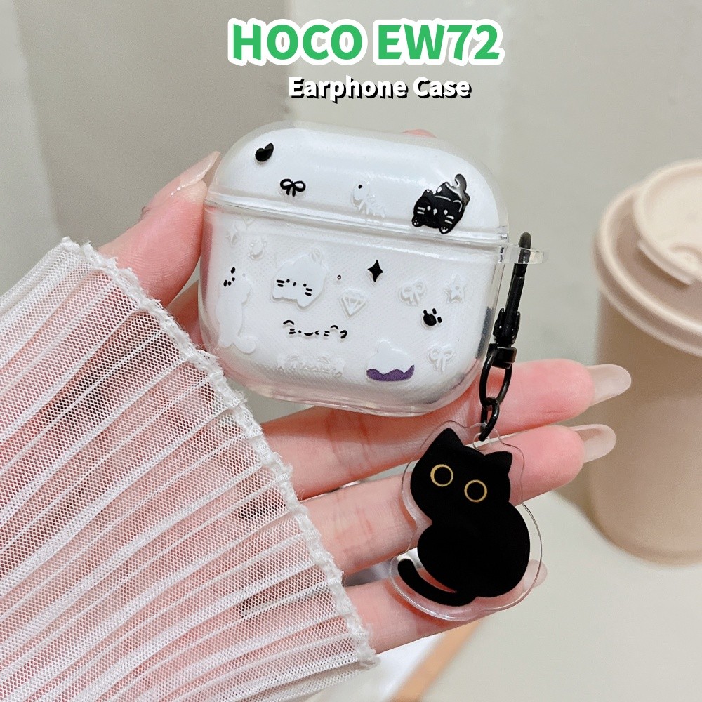 [Giảm giá] Dành cho Ốp lưng HOCO EW72 Vỏ tai nghe silicon mềm họa tiết ngôi sao hoạt hình