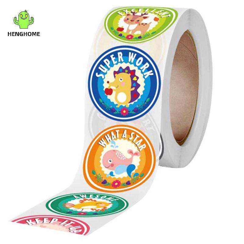 HENGHOME 500 Chiếc Tôn Giáo Stiers Christian Bible Verse Stier Cho Trẻ Em Hoạt Hình Stier *