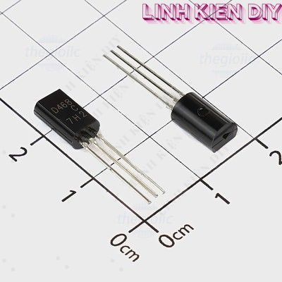[30 Cái]- D468 Transistor NPN 20V 1A 3 Chân TO-92 Linh Kiện DIY