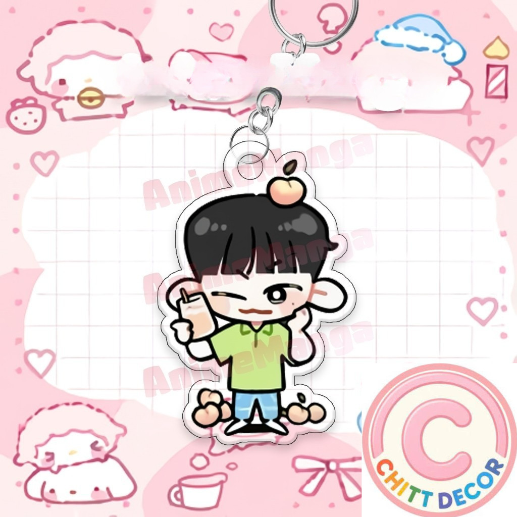 Móc khóa T1 Tuyển Thủ League Of Legends Faker Keria Gumayushi Oner Doran móc khoá bằng chất liệu arc