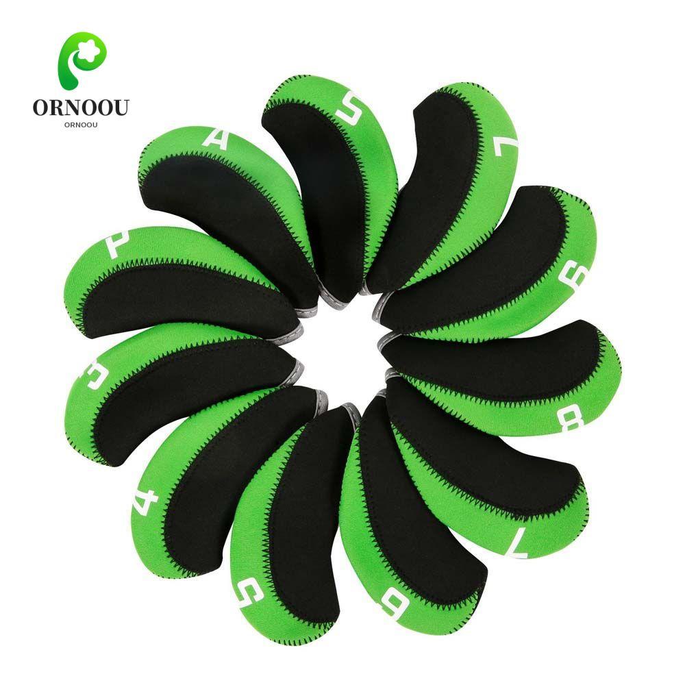 ORNOOU Golf Iron Headcover - Thiết kế bảo vệ số sắt từ 4 đến 9 và các loại club khác, bền cho golf n