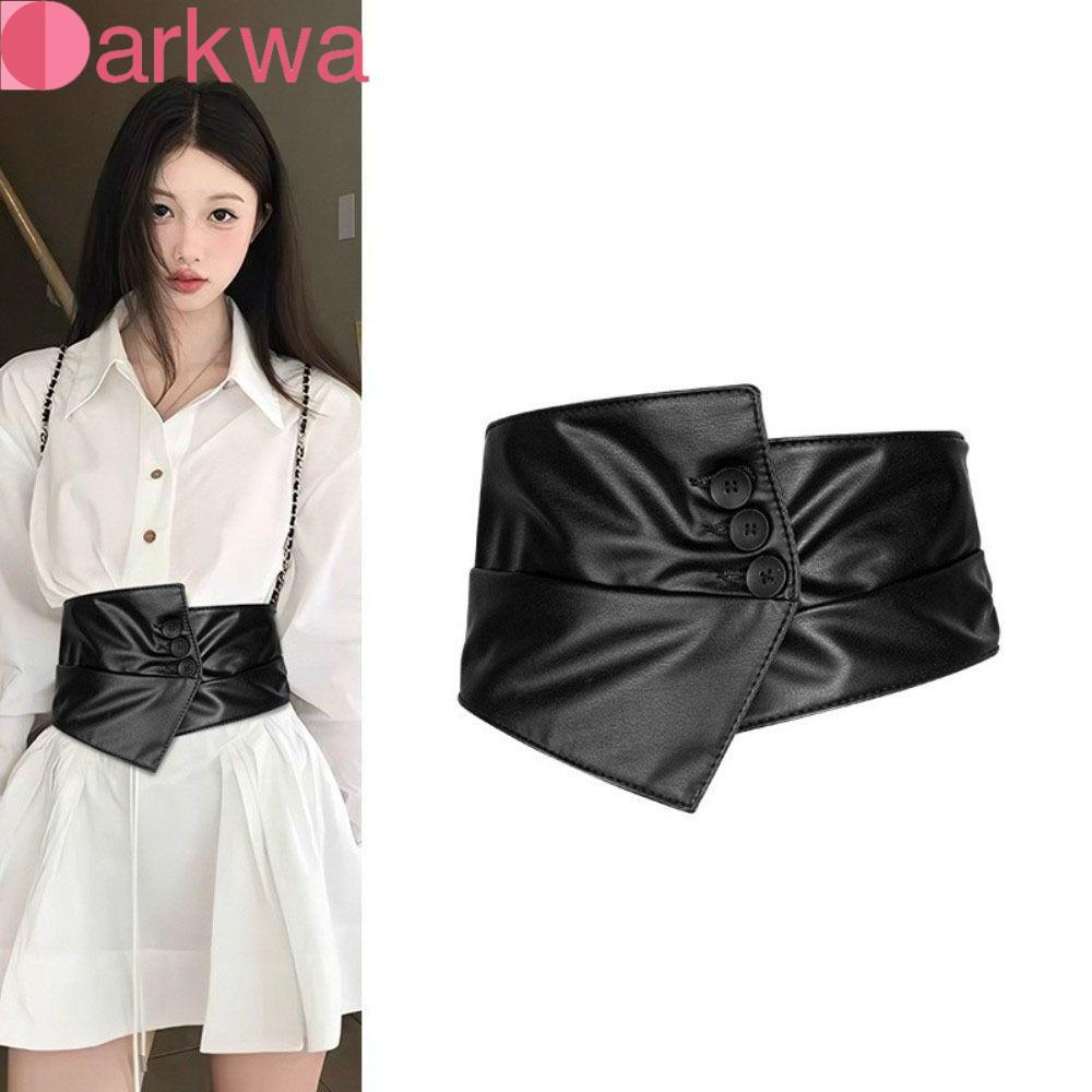 DARKWA Western Cowboy Belt Goth Eo Corset Trang phục