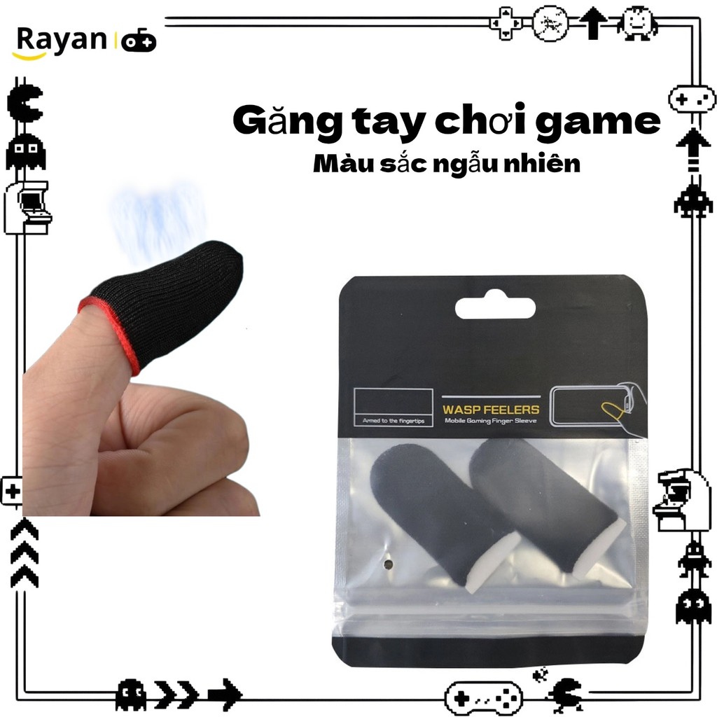 Màu sắc ngẫu nhiên Găng tay chơi game cao cấp chống mồ hôi tay chống trượt co dãn cực tốt cho Free Fire, PUBG