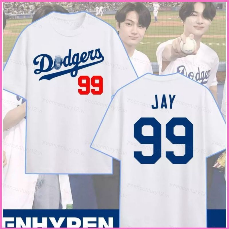 Áo thun jersey Hàn Quốc dành cho nam - ENHYPEN (Heesung, Jungwon, Sunghoon, Jay, Jake, Sunoo, Ni-Ki)