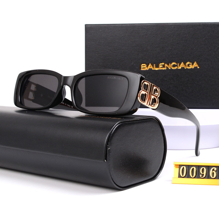 Kính râm hình chữ nhật Balenciaga BB0096 dt1