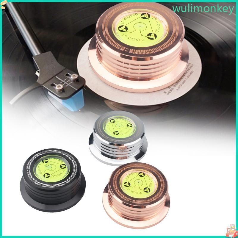 WU 50Hz cho LP Vinyl Record Player Bộ ổn định đĩa có kẹp trọng lượng âm nhạc