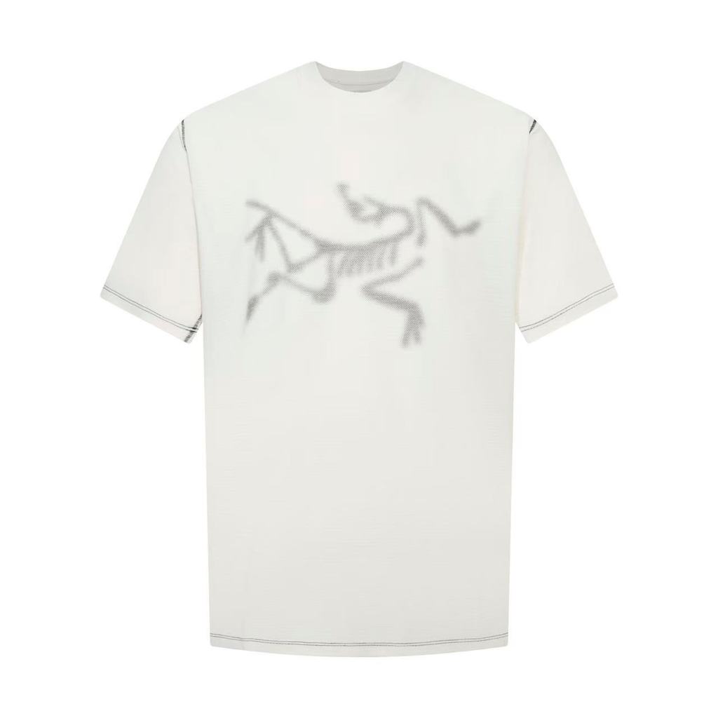 Arcteryx Arcteryx SYSTEM _ A Series dro Tyjax SS Logo Màu Trơn In Hình Khâu Mỹ Retro Thể Thao Thoáng