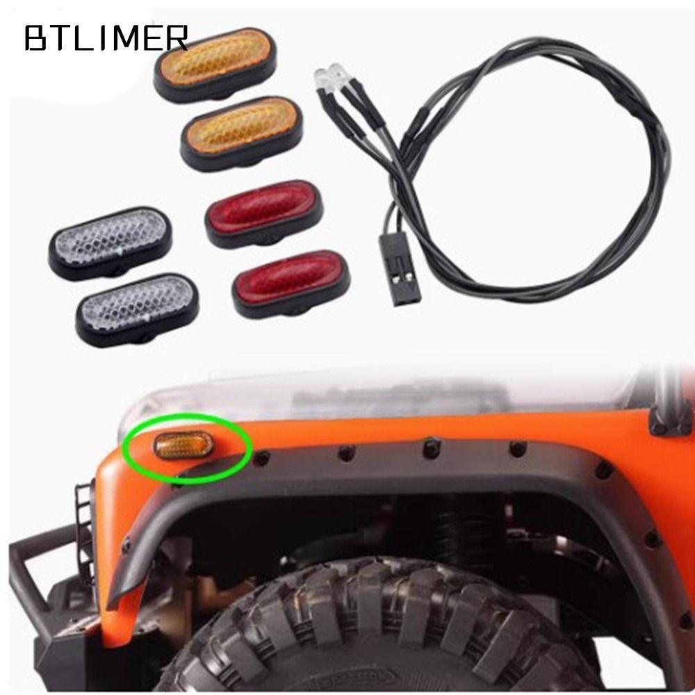 Đèn phanh đa năng ESSECCOME, 1 / 8 1 / 10 1 / 14 Nhựa Rc Xe bánh xích Tín hiệu rẽ Xe tải Xe tải Xe m
