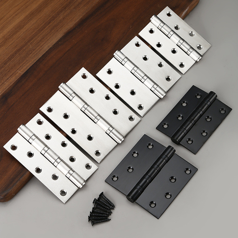 Thép không gỉ Tiêu Chuẩn Quốc Gia Bản Lề 201 / 304 Ngang Mở 13cm 17cm Dày Cửa Gỗ 443 543 Bản Lề Bản 