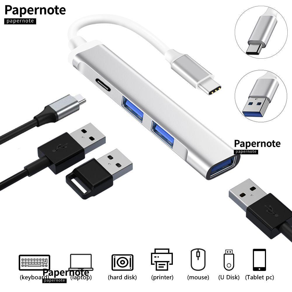 GIẤY USB C HUB OTG Adapter 4 Cổng Truyền Dữ Liệu USB 3.0 Expander Cho Dell