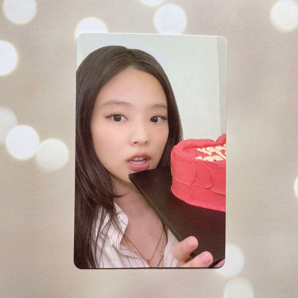 Blackpink vàng jennie wvs thẻ ngoại vi jennie album thẻ Canvas túi kani